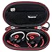 Smatree Headphone Hard Case Compatitble BeatsX, Powerbeats2, Powerbeats3 Earphones, Jaybird X3 Bluetooth Sports Headphones(Black)thumb 2