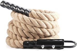 letsgood Gym Fitness Training Climbing Ropes - Indoor Outdoor Gym Exercise Workout Rope, 1.5'' in Diameter, 10 13 16 18 20 ft
