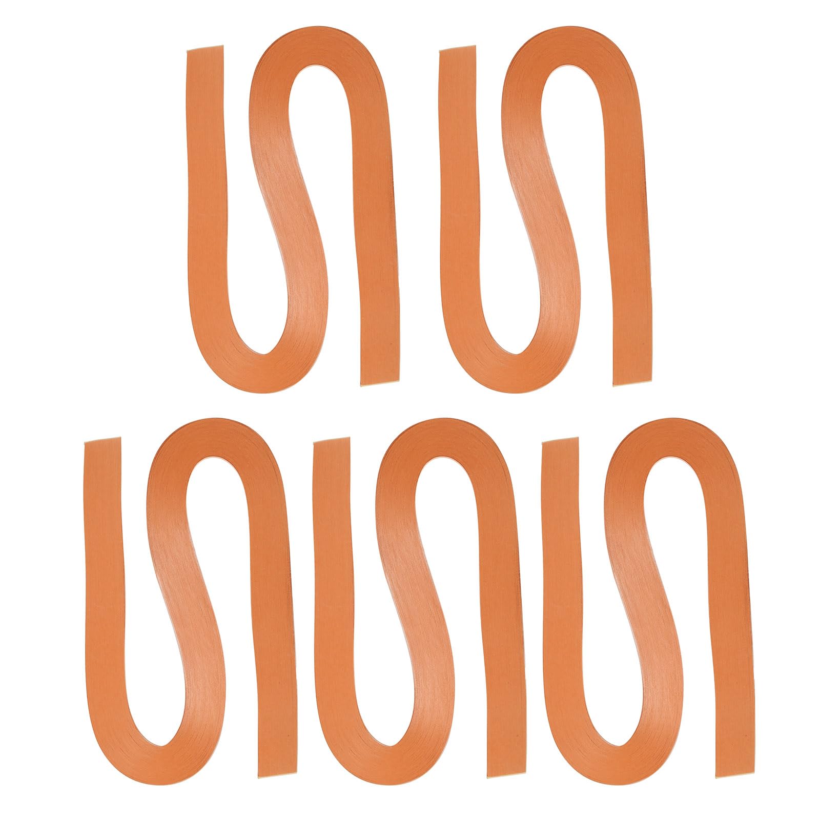 PATIKIL 600pcs Quilling Strips Paper 3mm(1/8") 54cm Origami Paper Quilling Strip for Art DIY Hand Craft Christmas, Orange