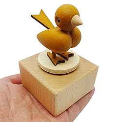 LILYXIN Cute Little Bird Mini Music Box, Little