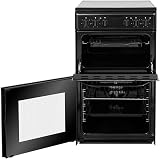 Hotpoint HD5V92KCB 50cm Double Cavity Electric Cooker Black Ceramic Hob view 4