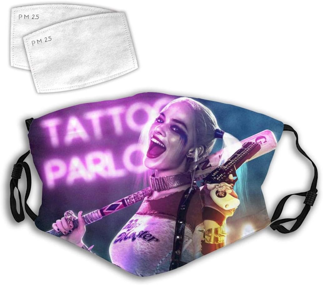 Harley-Sweet Anti Dust Face Mouth Mask Halloween Scarf Bandanas Outdoor Boys Girls