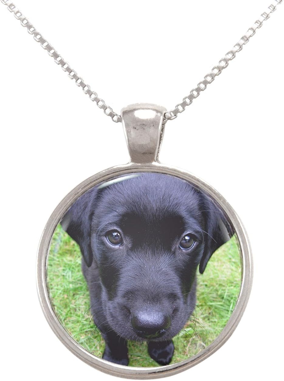 black lab necklace