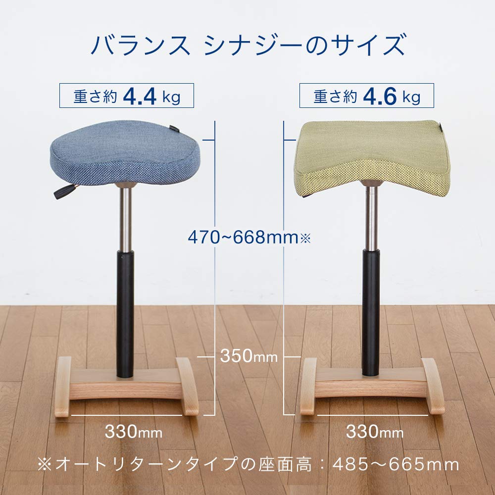 バランスシナジーを使ってみました 腰痛改善効果は バランスシナジーをおすすめできる環境は バランスチェアとどっちがいいの さくさくの日常