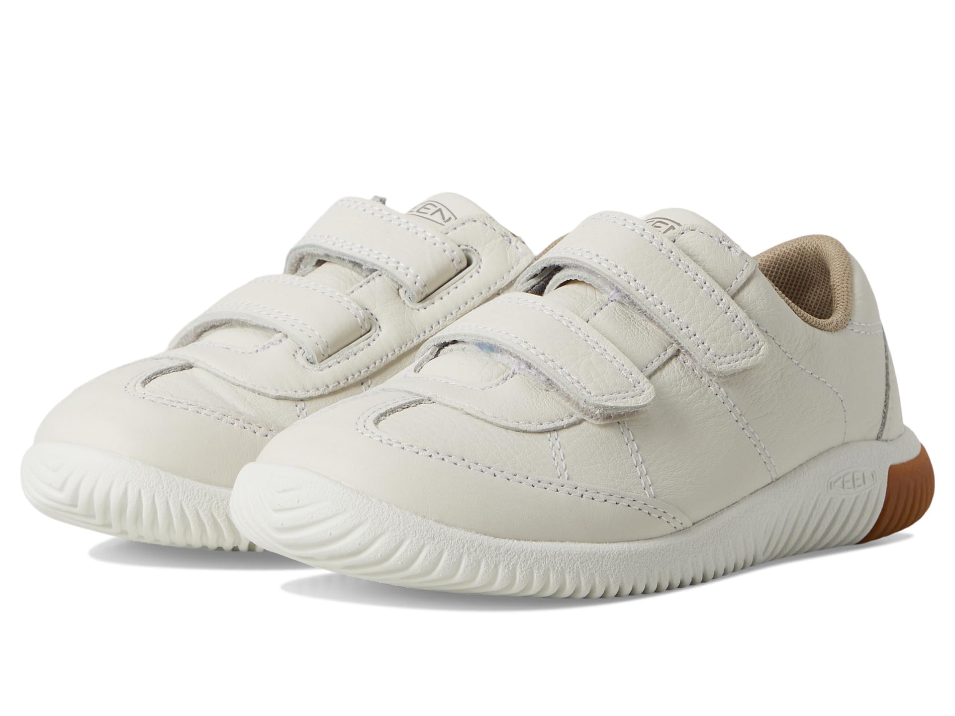 Photo 1 of See Notes //KEEN Unisex-Child KNX T-Toe Lightweight Double Strap Barefoot Feel Sneakers, Star White/Star White, 12