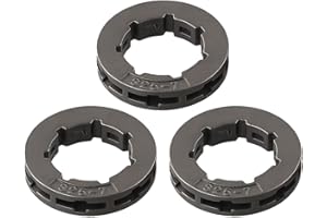 3-Pack 0.325 Pitch 7-Tooth Chainsaw Drive Sprocket Rim Replacement Compatible with MS260 MS270 MS280 MS290 and 024 026 028 02