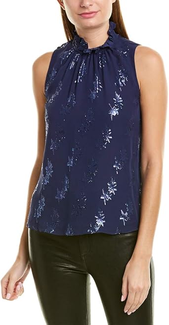 sleeveless smock top