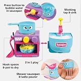 Toomies Bubble & Bake Bathtime Kitchen Set 2 in 1 Bath Toy Multicoloured view 3