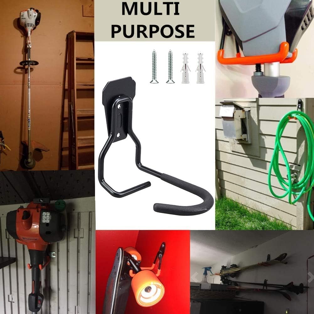 KLOP256 Wall Mounted Bike Rack, Heavy Duty Wall Mounted Bicycle Hooks