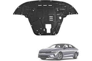 Promrmr Engine Splash Shield Guard for KIA K5 2021-2025 - Heavy-Duty PVC Skid Plate for Radiator, Engine & Transmission - Easy Installation, Extended Coverage, Maintenance Holes & Ventilation Design