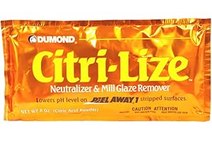 Dumond Chemicals, Inc. 2030 Citri-Lize Neutralizer and Mill Glaze Remover, 8 Ounce, 1 Count (Pack of 1)