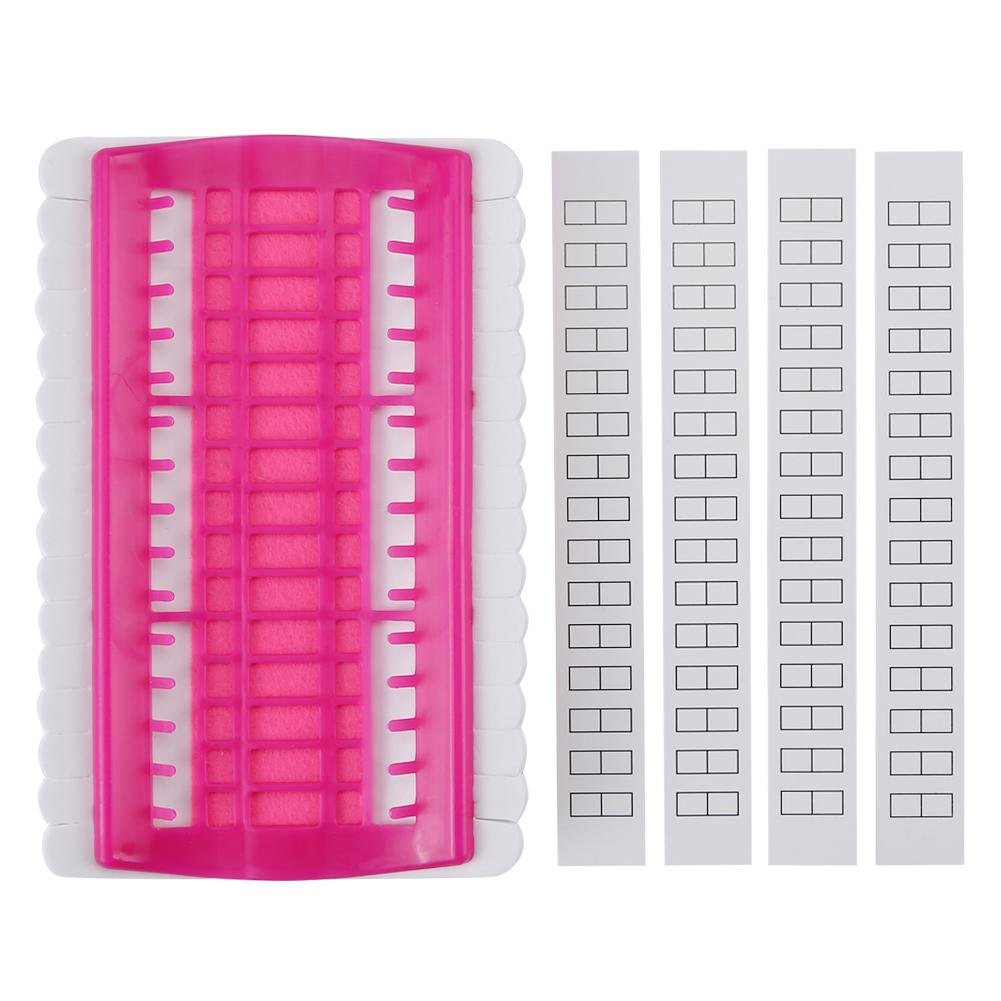Walfront Embroidery Floss Organizer with 30 Positions and Rose Design for Cross Stitch Sewing Needle Thread Tool DIY Sewing Accessories