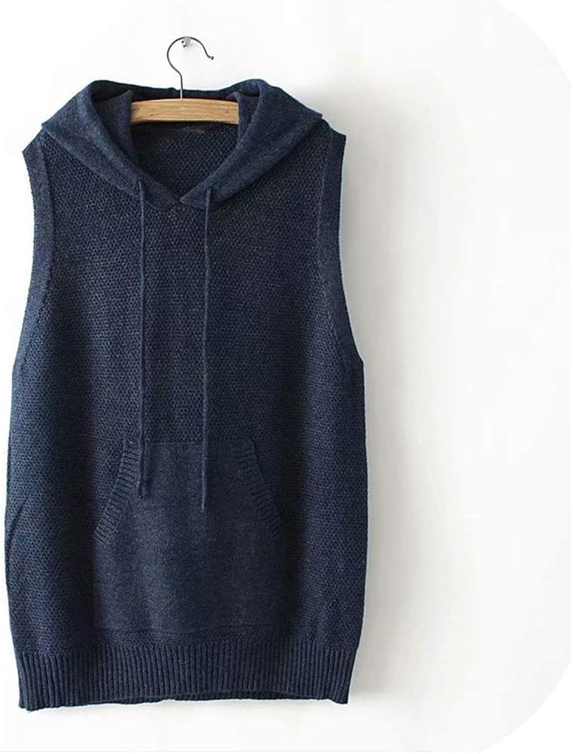 sleeveless sweater hoodie