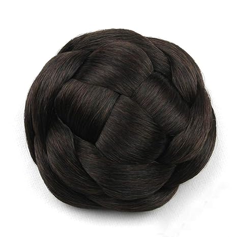 Shriy88 Hair Easy To Use Chignon Elastic Adjustable Straight