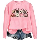 NACJOM Valentines French Bulldog Sweatshirt, Valentines French Bulldog Hoodie