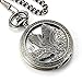 SIBOSUN Eagle Design Pocket Watch Chain Quartz Movement Arabic Numerals Half Hunter