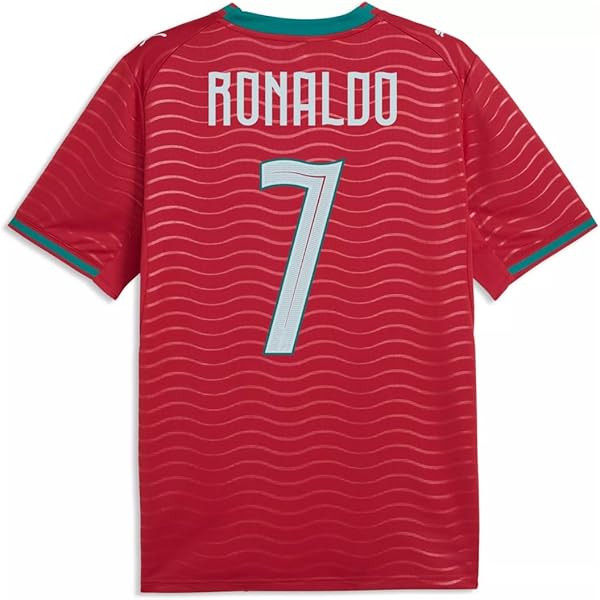 Amazon.com: Portugal Ronaldo #7 24/25 Home Soccer Jersey for Men