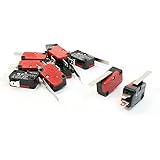 V-152-1C25 SPDT 1NO 1NC 3Pin Short Straight Hinge Lever Limit Micro Switch 10Pcs