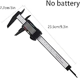 Jodsen Digital Vernier Caliper 150mm 6 Inch Large LCD Inch/Metric Conversion view 2
