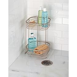iDesign Forma Metal Wire Corner Standing Shower