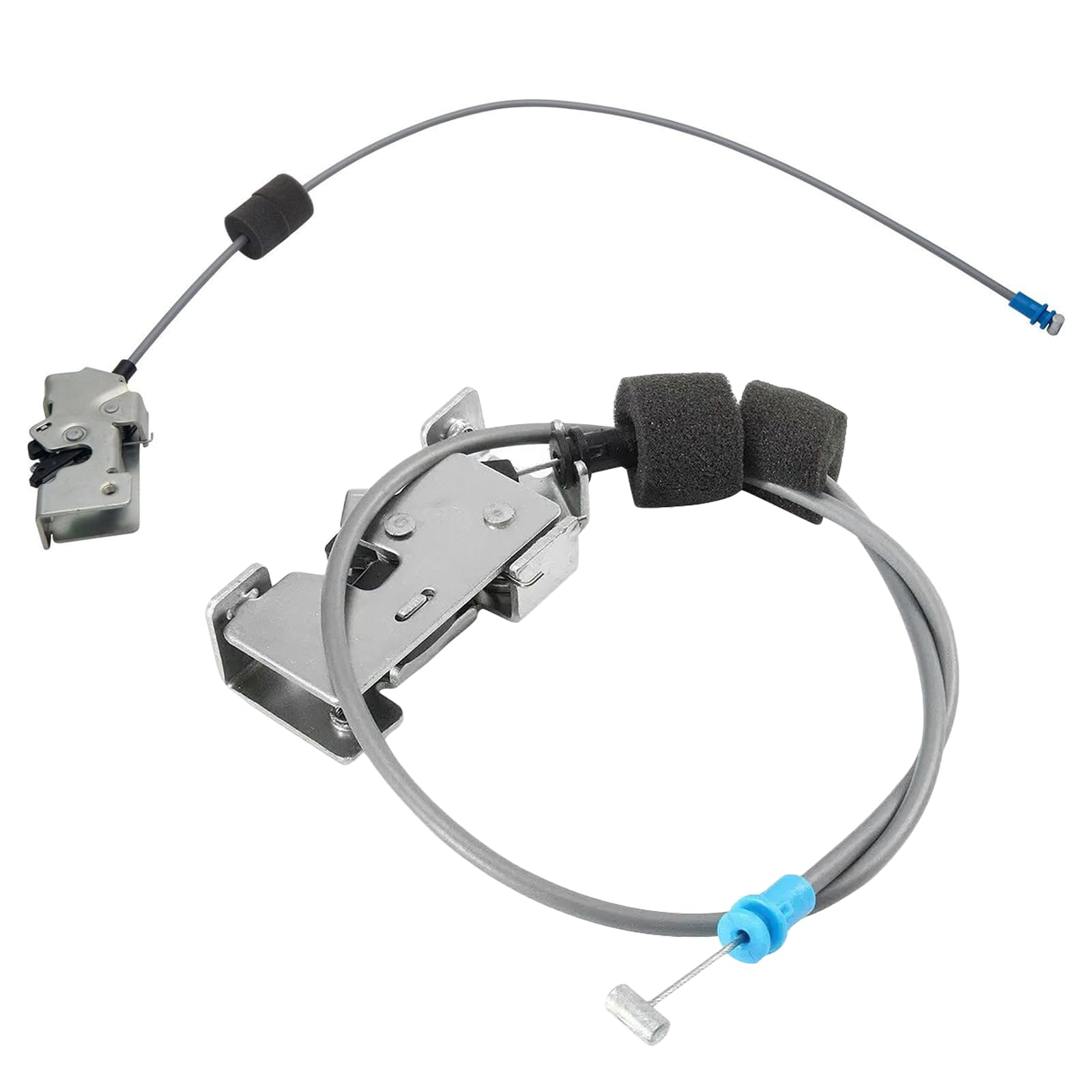 Pulchra Rear Door Latch, Rear Door Latch Lower Left with Cable for Transit MK6 2000-2006 MK7, 1494102