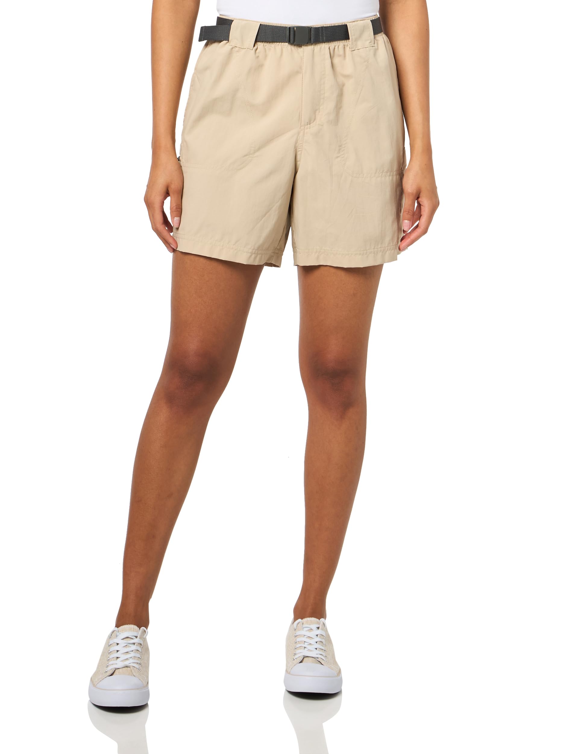Photo 1 of (damaged button) Columbia Women's Sandy River Cargo Short II, Ancient Fossil, Medium 6