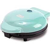 DASH Express 8” Waffle Maker for Waffles, Paninis, Hash Browns + other Breakfast, Lunch, or Snacks, with Easy to Clean, Non-S