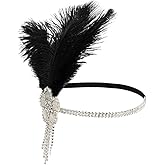 STIOEDYUAN 1920s Vintage Hairband Old Hollywood Glam Headpiece Great Gatsby Flapper Headband Elegant Crystal Rhinestone
