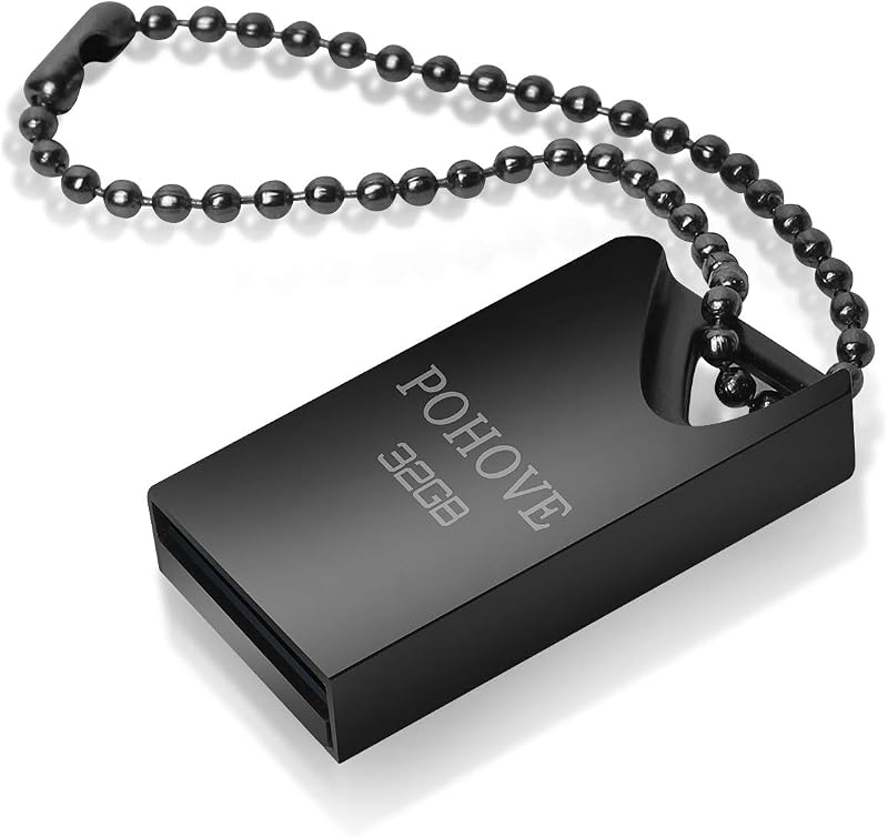 POHOVE 32GB USB Flash Drive Mini Memory Stick Portable Waterproof Pen Drive