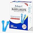 Pro Comfort Lancets for Diabetes Testing [110 Count] 30 Gauge Diabetic Lancets for Blood Glucose Testing, Twist Top, Fits Most Lancing Device
