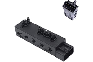 MOCW 25974714 Power Seat Switch Front Left Driver Side 8 Way Power Seat Adjust Switch Fit for Buick for Chevy Chevrolet Cadillac SRX GMC