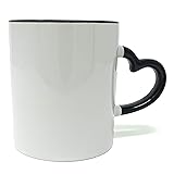 MITBAK Coffee Mug with Heart Shape Handle