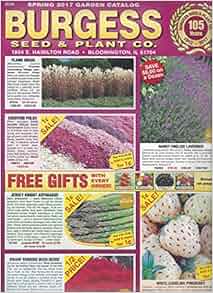 Burgess, spring 2017 garden catalog: seed & plant: Burgess: Amazon.com