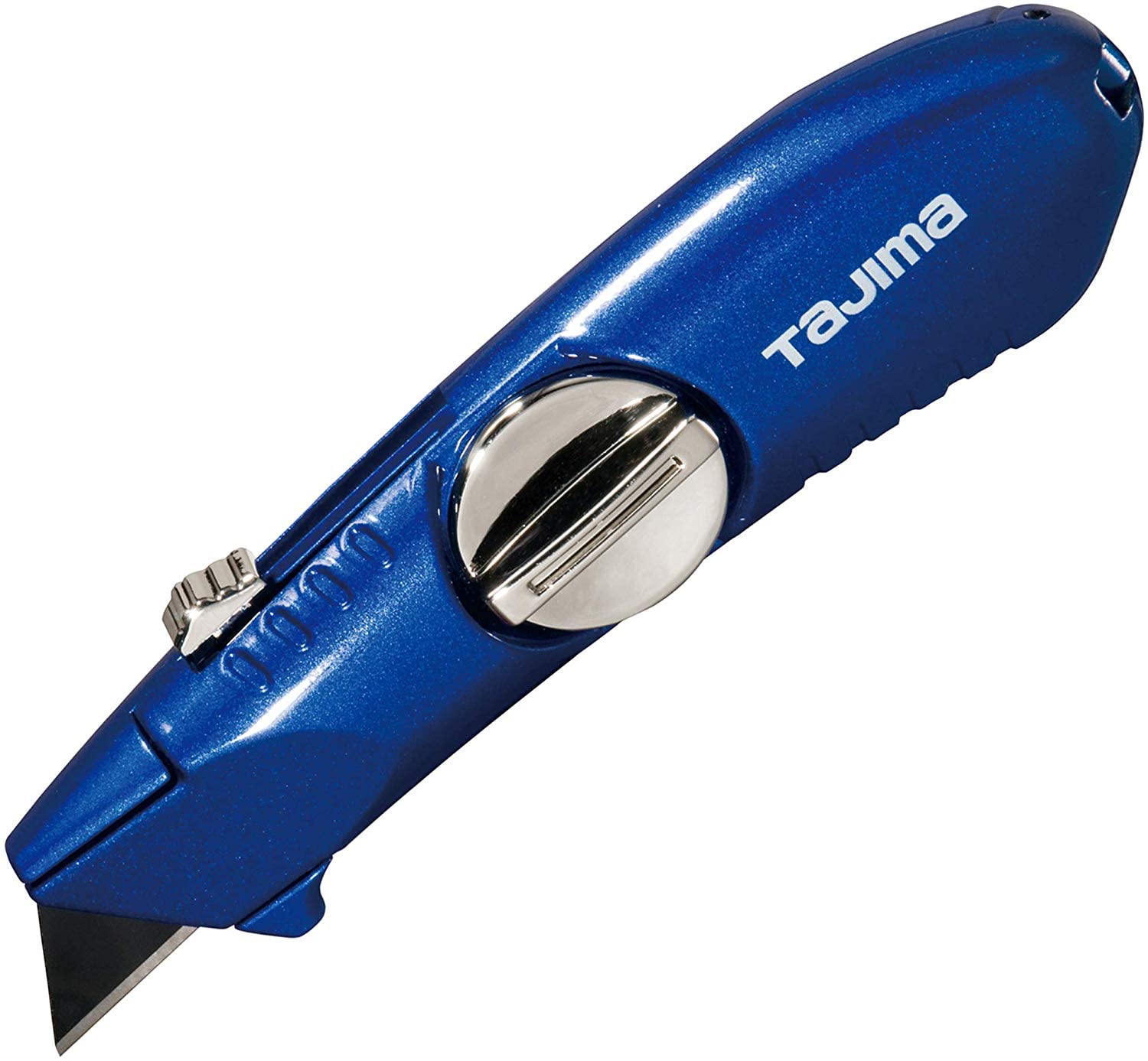 Cuchillo utilitario TAJIMA - Cortador de cajas serie VR con hoja retráctil y 3 hojas V-REX - VR-102B