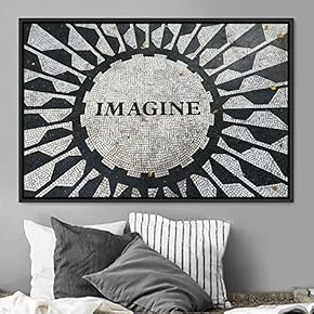 signwin Framed Canvas Wall Art Pressed Quotes 3D...