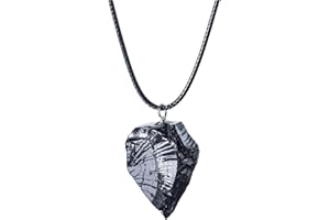 Elite Shungite Pendant Necklace - for Men, Women - Crystal Health - Made of Shungite Stone Type I - Grounding Tools Root Chak