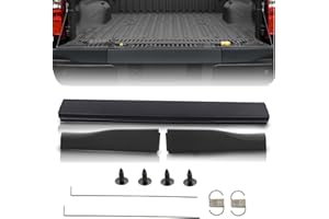 KARPAL Tailgate Cover Flexible Flex Step Tailgate Cap Mad Molding Trim Fit for 2008-2016 Ford F250 F350 F450 F550 Super Duty