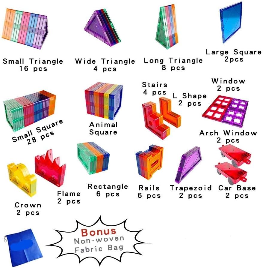 funedu magnetic tiles