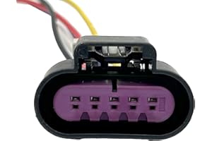 AUOSTMO 5-Way Multi-Purpose Mass Air Flow (MAF) Sensor Connector Plug Pigtail, 645-500 / PT2785 / 13585858 — Fits Silverado 10-12, Sierra 10-12, Tahoe 07-12, Suburban 07-13, Yukon 07-12, Express/Savana 03-10
