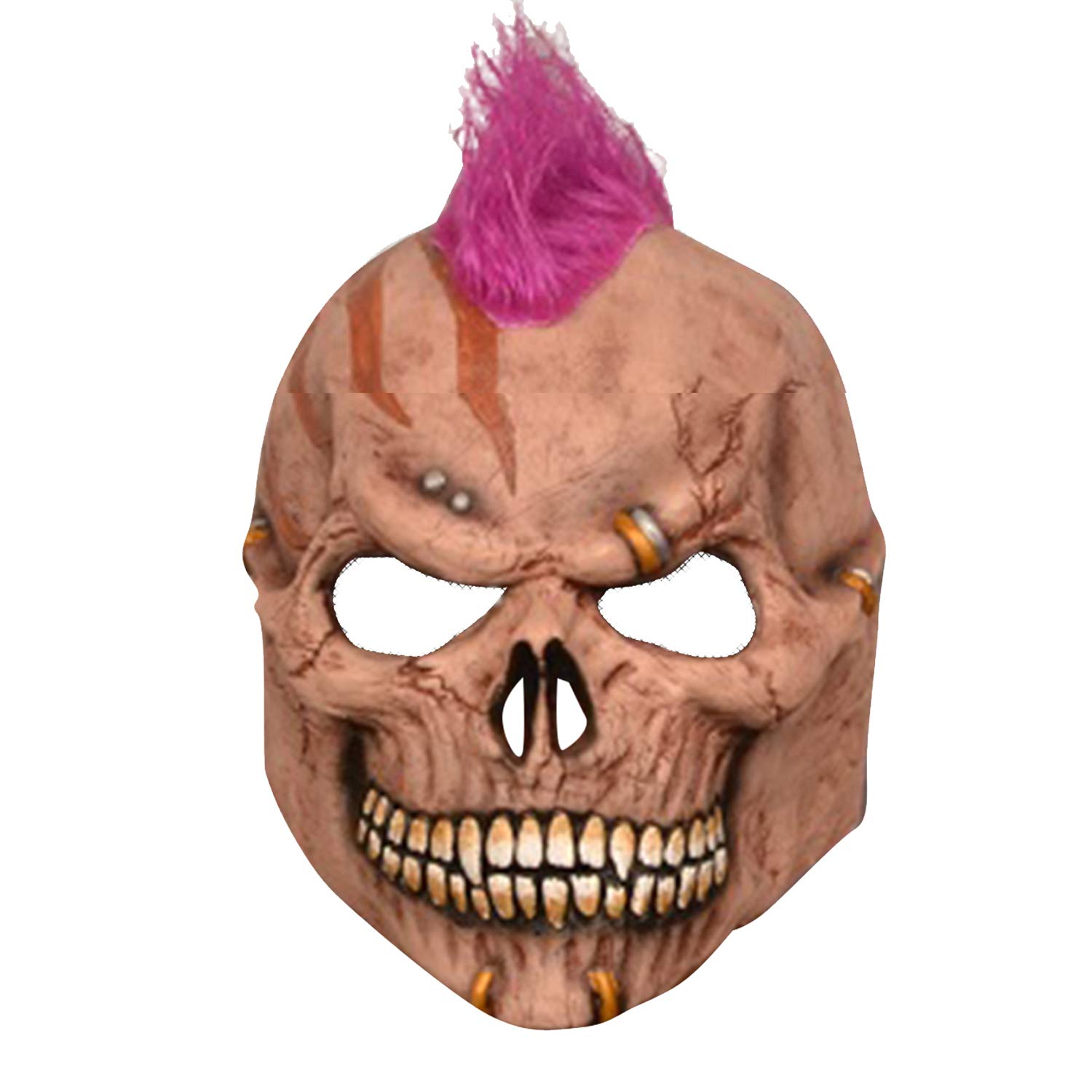 Original Cup | Horror Mask | Punky Skull | Halloween Creepy Mask | Premium Qaulity | Rigid Plastic | Halloween Dress-Up — image 1