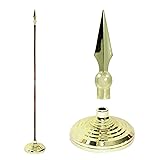 Super Tough Indoor Flag Pole kit 8ft - Metal Spear