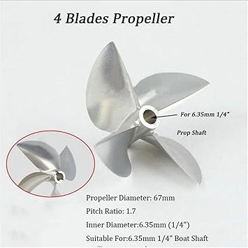 rc boat propeller amazon