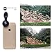Apexel 5 in 1 Fisheye Lens, 12x Macro Lens, 24x Macro Lens, 0.4X Super Wide Angle Lens,CPL Lens,Clip on Cell Phone Lens Kits for iPhone 7/6s/6/5s Samsung S8/S8 Plus/S7/S6 Most Smartphones