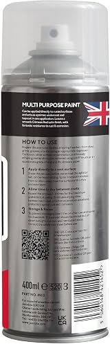 Jenolite Directorust Satin Spray Paint Crimson Red 400ml Multi-Surface view 7