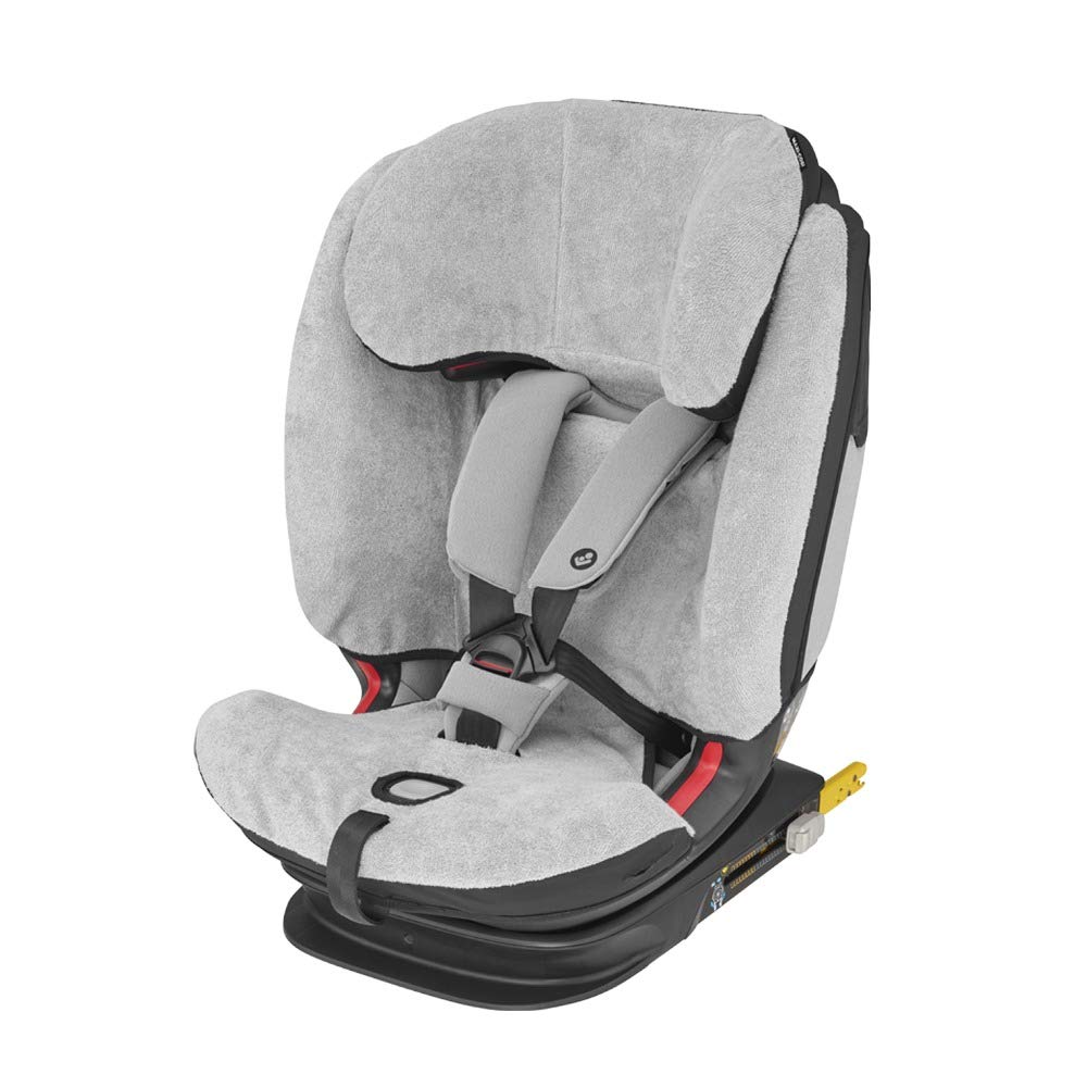 Maxi-Cosi Sommerbezug, passend für Titan, Titan Plus und Titan Pro Kindersitz, Schonbezug Autositz, Bezug für die warmen Sommertage, Fresh Grey