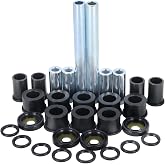 Front Upper &amp; Lower Control Arm Bushings Kit | Fits for Honda 500 Foreman Rubicon TRX500FA 2001-2017, TRX500FGA 2004-2008, TRX500FPA 2009-2014