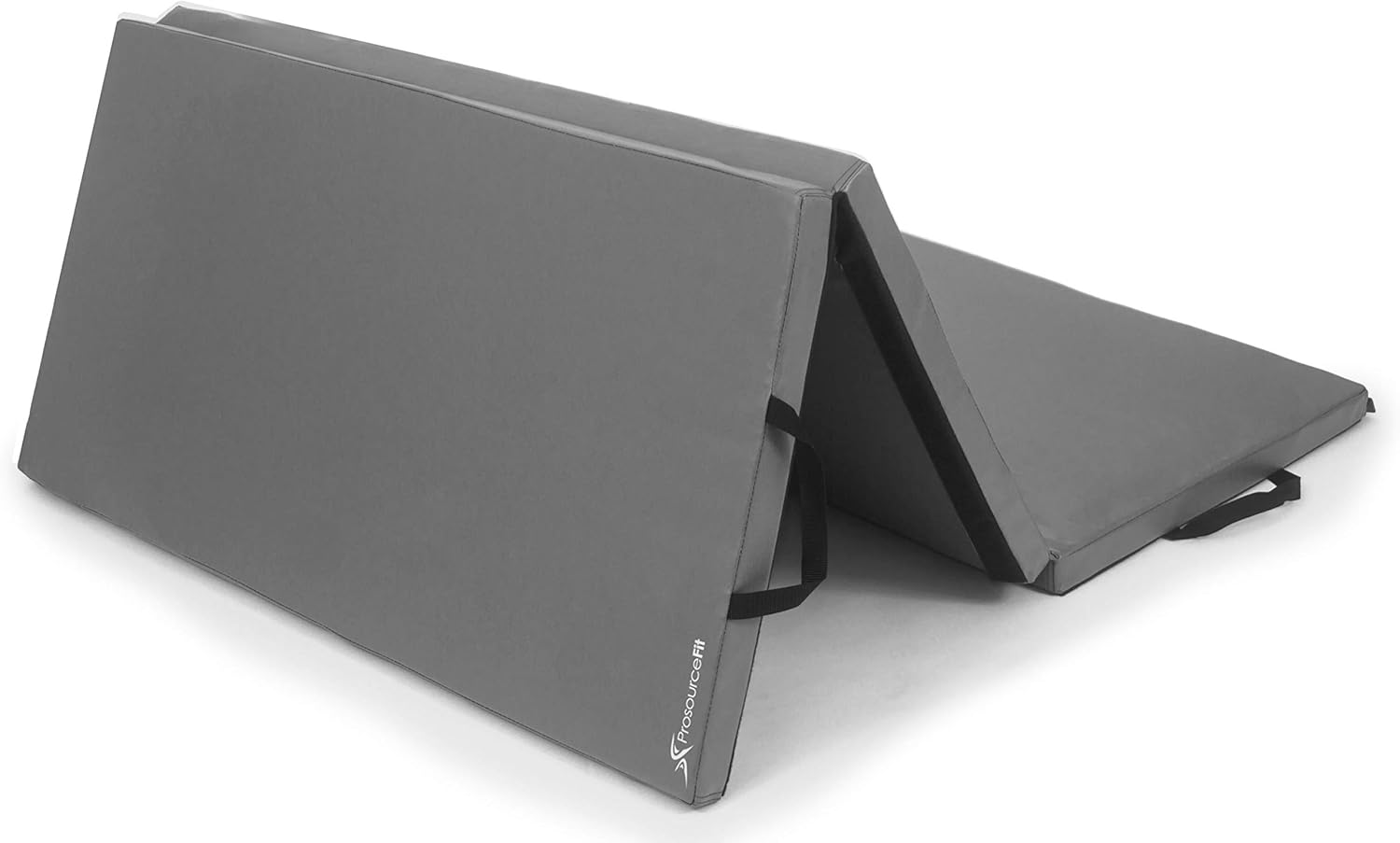 ProSource Tri-Fold Folding Thick Exercise Mat 6’x4’ with Carrying Handles for Tumbling, Martial Arts, Gymnastics, Stretching, Core Workouts : Sports & Outdoors
