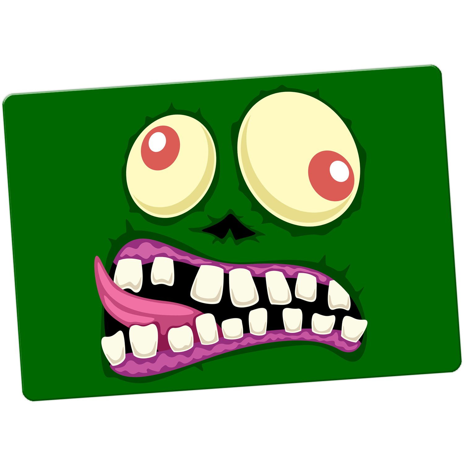 Monster caras Imán para nevera, Zombie Monster Face, Large: Amazon ...