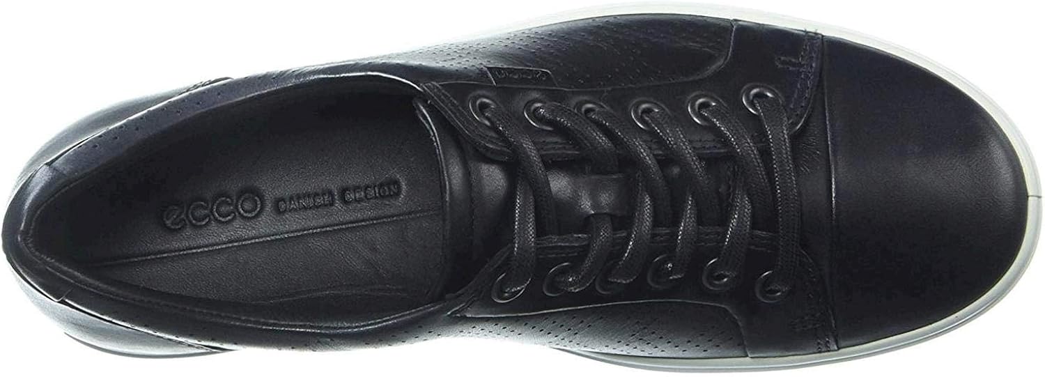 ecco women's soft 7 perforated tie sneaker