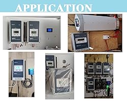 EPEVER 40A MPPT Charge Controller, Solar Panels